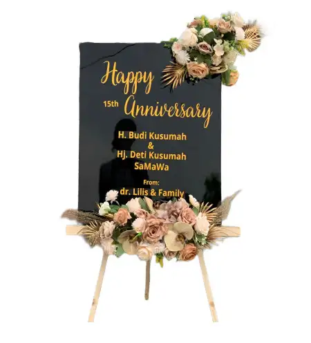 Papan Bunga Akrilik Sananwetan