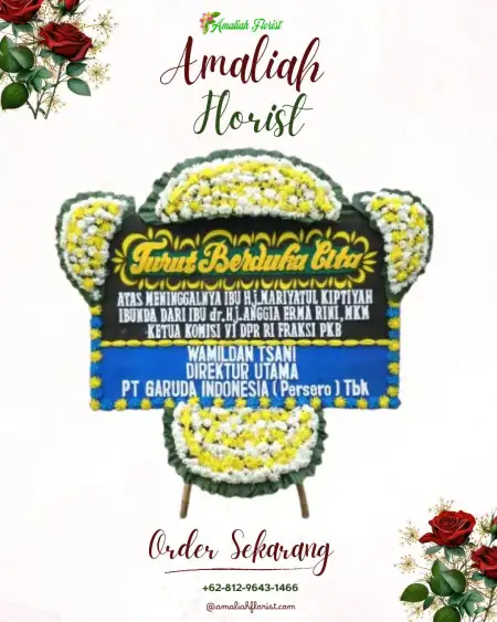 Papan Bunga Duka Sananwetan